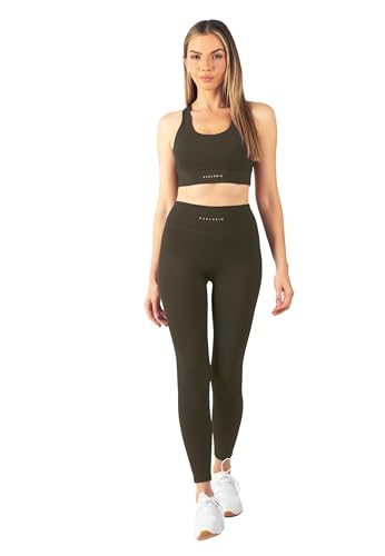 Carlheim Women's Serenita Active Collection Leggings, Mauve Brown, Large von Carlheim