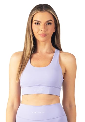 Carlheim Women's Serenita Active Collection Sports Bra X-Back, Lilac, X-Large von Carlheim