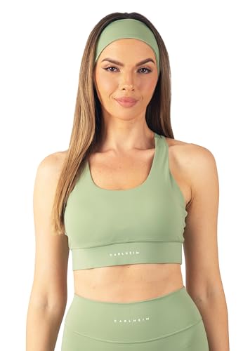 Carlheim Women's Serenita Active Collection Sports Bra X-Back, Pistachio, Medium von Carlheim