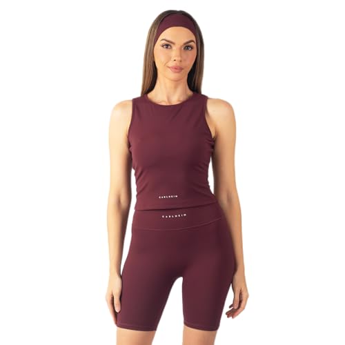 Carlheim Women's Serenita Active Collection Tank top, Burgundy, Medium Carlheim Women's Serenita Active Collection Tank top, Burgundy, Medium von Carlheim