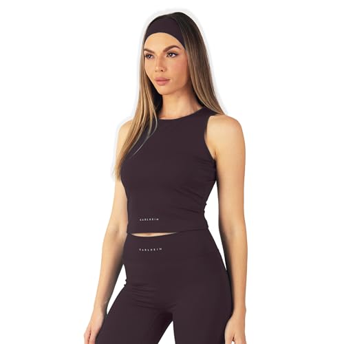 Carlheim Women's Serenita Active Collection Tank top, Plum, X-Small von Carlheim