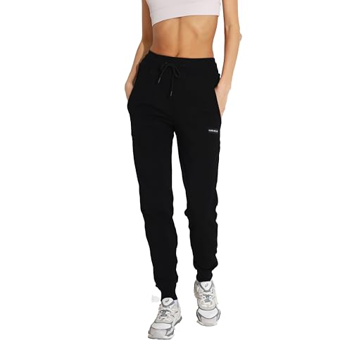 Carlheim Women's Sweatpants Everyday Comfort Jette, Black, Large von Carlheim