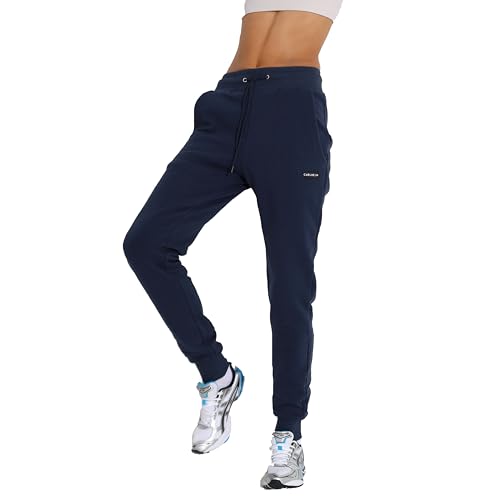 Carlheim Women's Sweatpants Everyday Comfort Jette, Navy, Small von Carlheim