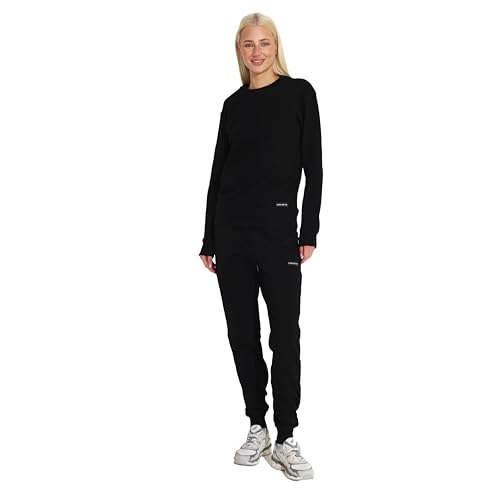 Carlheim Women's Sweatshirt Everyday Comfort Jette, Black, Large von Carlheim