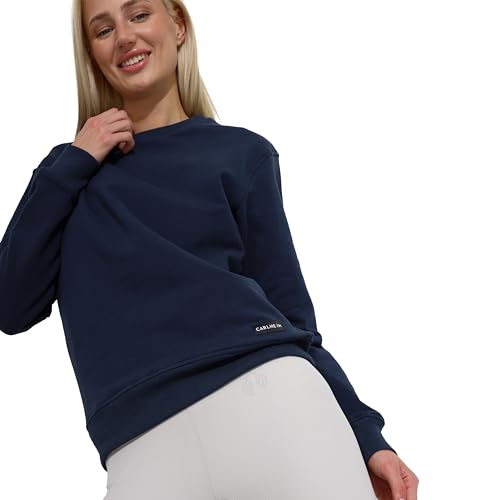 Carlheim Women's Sweatshirt Everyday Comfort Jette, Navy, Small von Carlheim