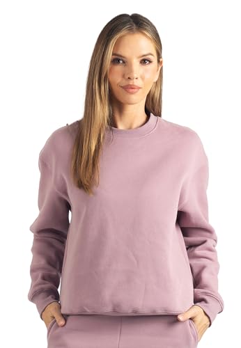 Carlheim Women's Sweatshirt Harper Branded, Dusty Pink, Large von Carlheim