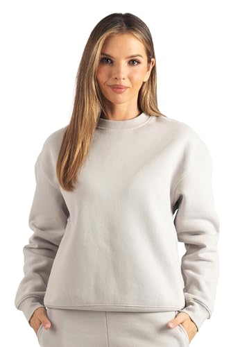 Carlheim Women's Sweatshirt Harper Branded, Stone, Medium von Carlheim