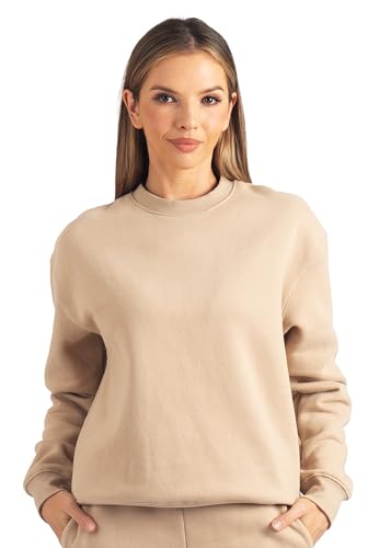 Carlheim Women's Sweatshirt Harper Branded, Tan, Small Carlheim Women's Sweatshirt Harper Branded, Tan, Small von Carlheim