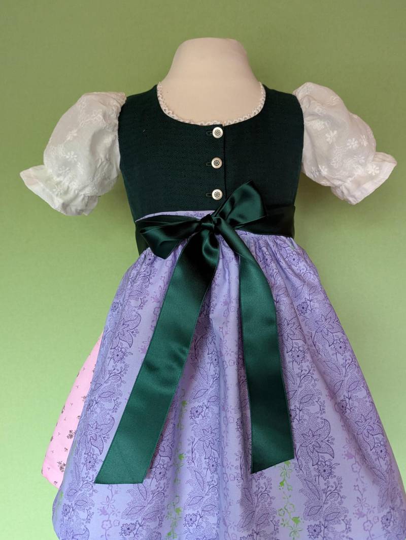 Baby Dirndl Gr, 80 Aus Wunderschönem Trachtenstoff, Sofort Lieferbar von CarlinaRegine