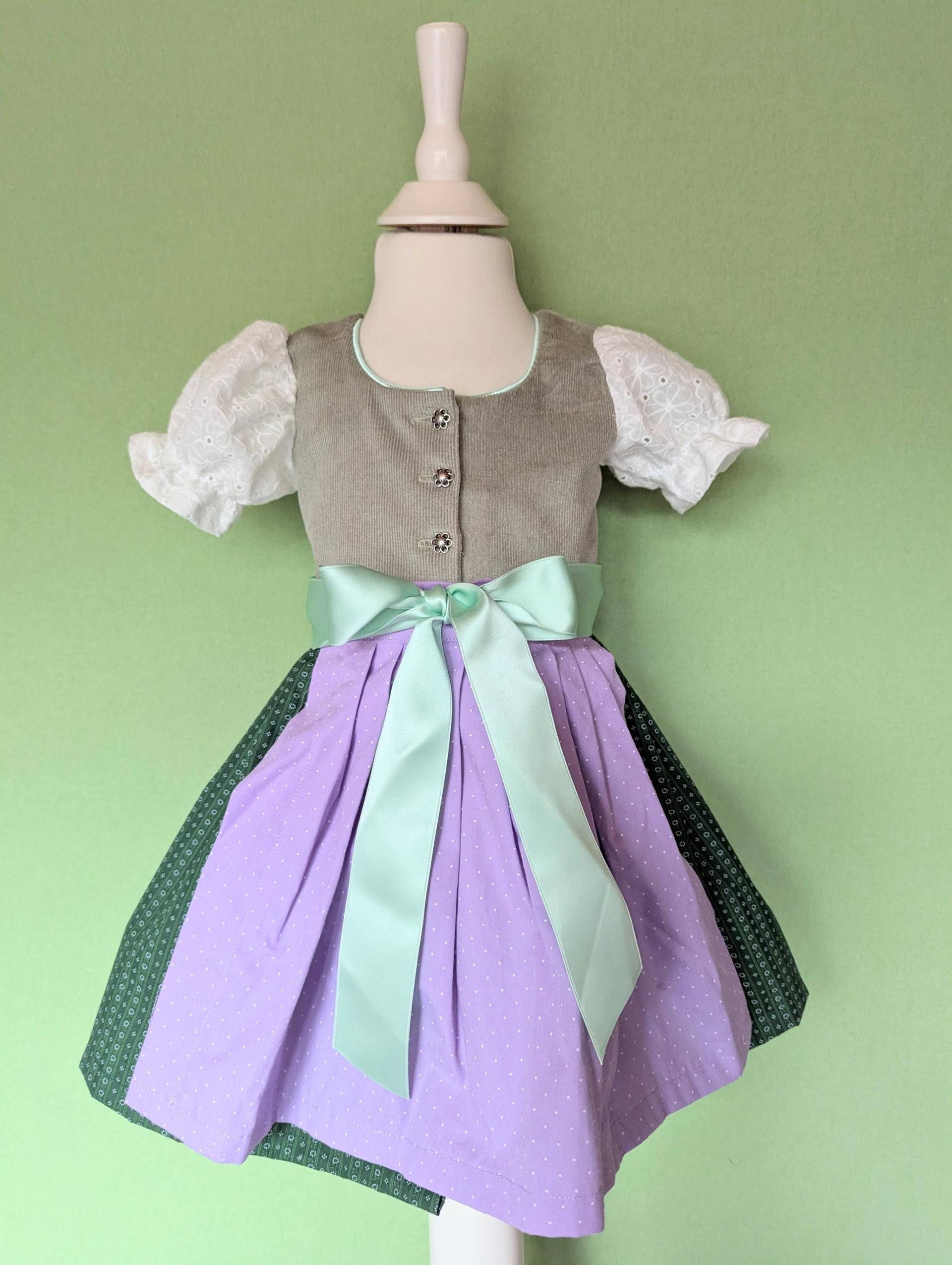 Baby Dirndl Gr. 74, Klassisch, Sofort Lieferbar von CarlinaRegine