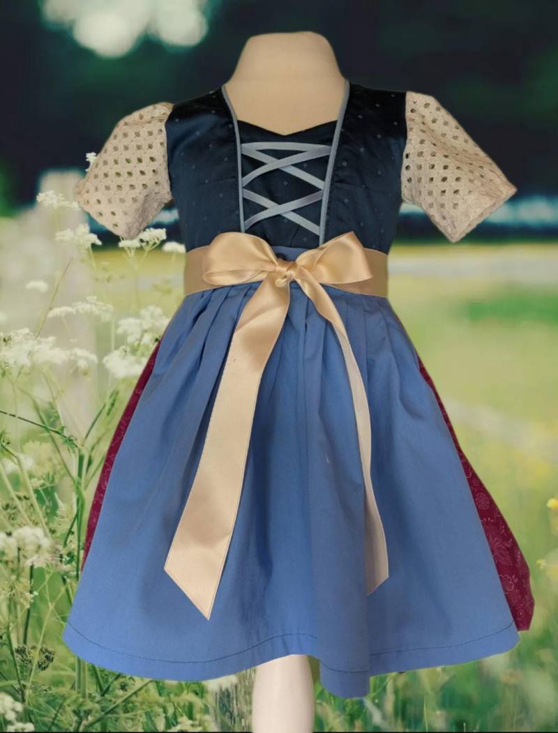Baby Dirndl Gr. 80 , Aus Traditionellem Trachtenstoff, Sofort Lieferbar, Auch Mit Jacke Möglich von CarlinaRegine