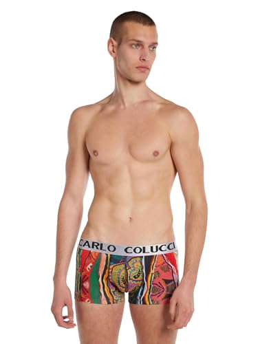 Carlo Colucci Herren Retroshorts Navy 5/M von Carlo Colucci