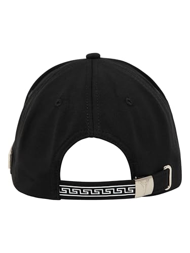 Carlo Colucci Basecap mit 3D Ikarus-Strickerei Schwarz OS von Carlo Colucci