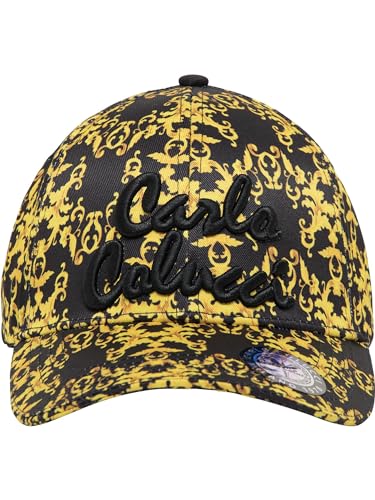 Carlo Colucci Basecap mit goldenen Ornamenten Schwarz/Gold OS von Carlo Colucci