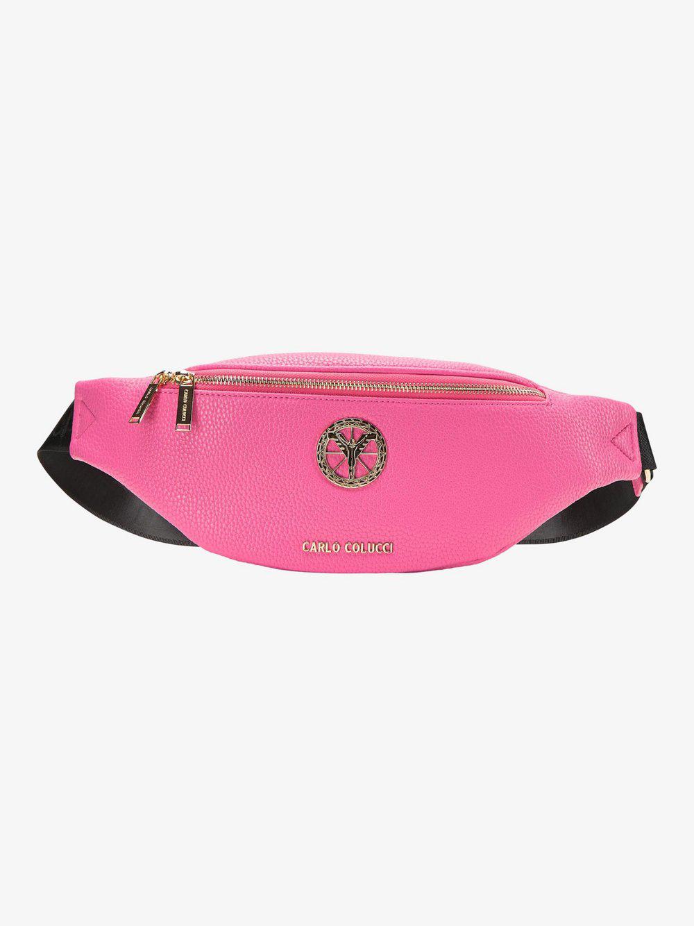 Carlo Colucci Bauchtasche Damen, pink von Carlo Colucci