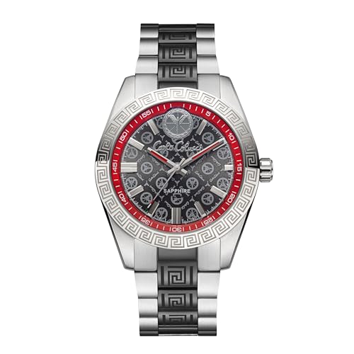Carlo Colucci Herren Analog Quarz Uhr mit Edelstahl Armband CC300-1 von Carlo Colucci