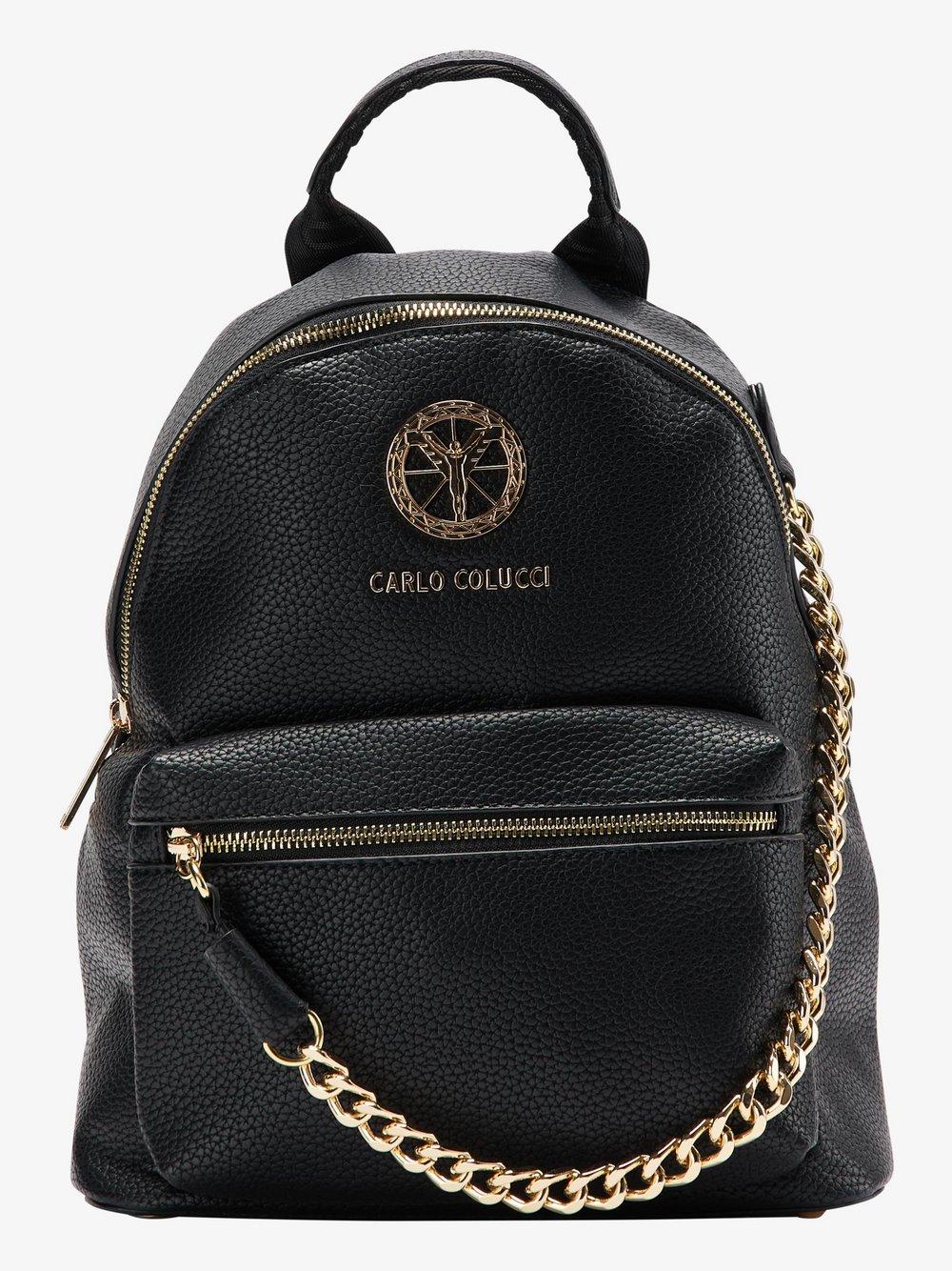 Carlo Colucci Cityrucksack Damen, schwarz von Carlo Colucci