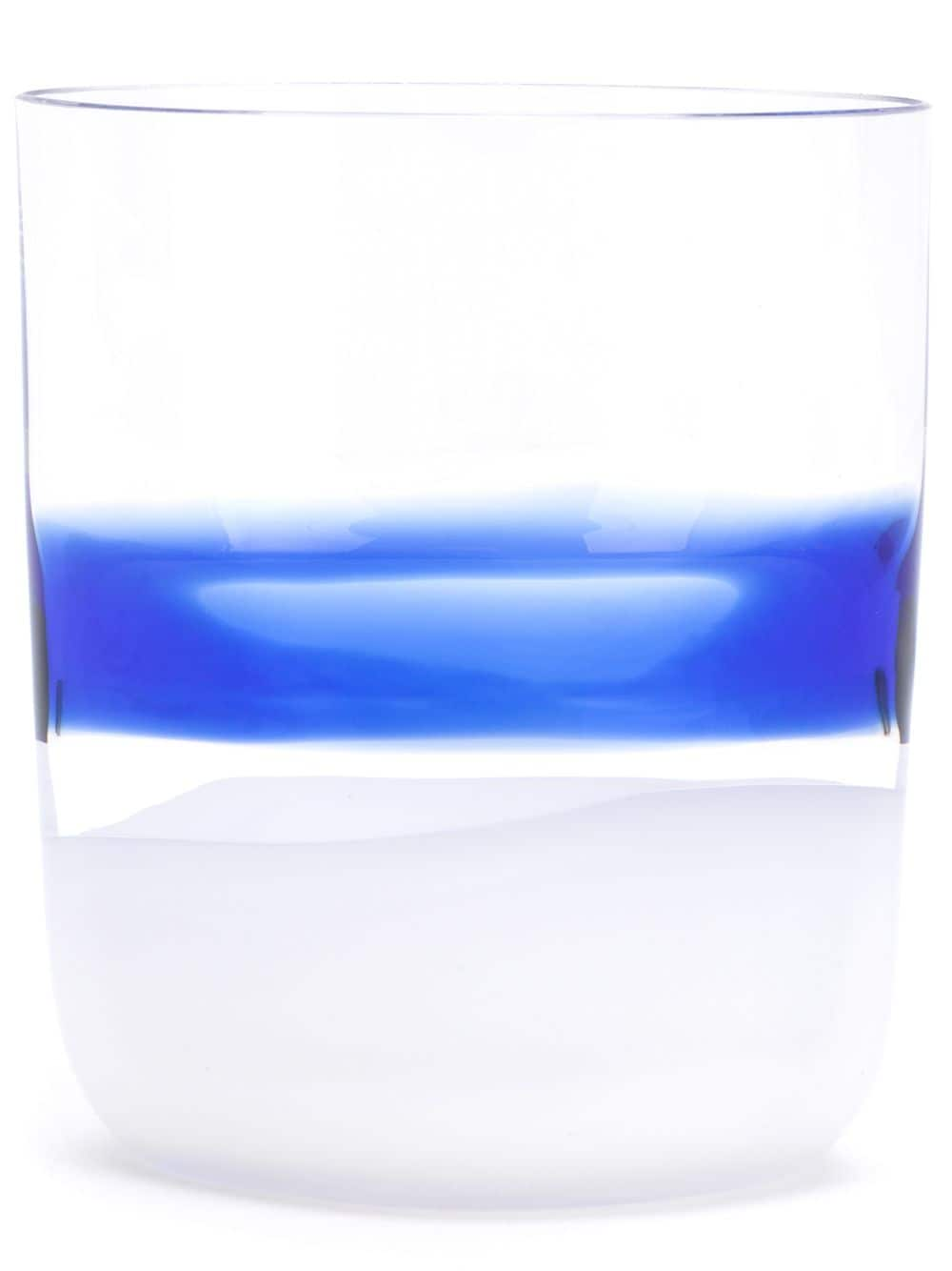 Carlo Moretti Gemustertes Glas - Blau von Carlo Moretti