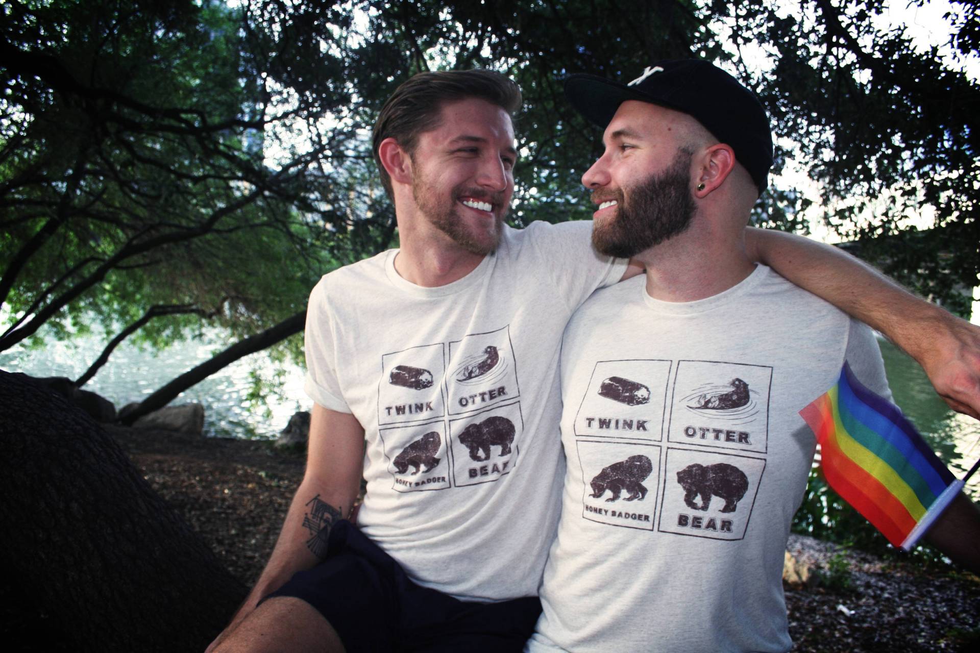 Herren Homosexuell Geist Tier T-Shirt von CarlyVeronica