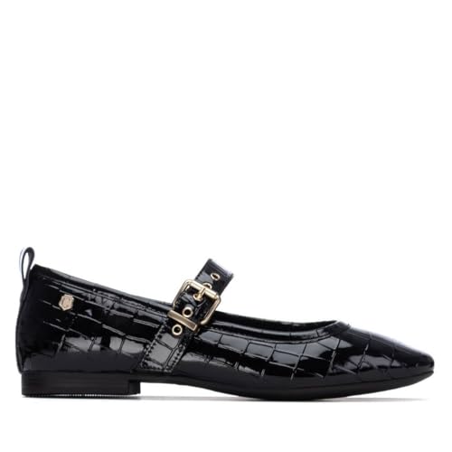 Carmela - Ballerinas Damen Schwarz - Bequeme und vielseitige Schuhe - Casual Mode - Modell 16256201 (Größe 36) von Carmela