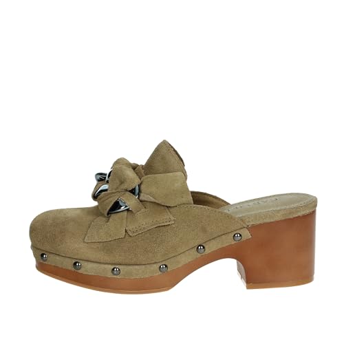 Carmela Damen 160469 Clogs, Taupe, 40 EU von Carmela