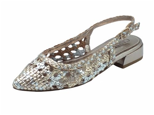 Carmela Metallic-Lederschuhe, Bleifarben, 41 EU Carmela Metallic-Lederschuhe, Bleifarben, 41 EU von Carmela