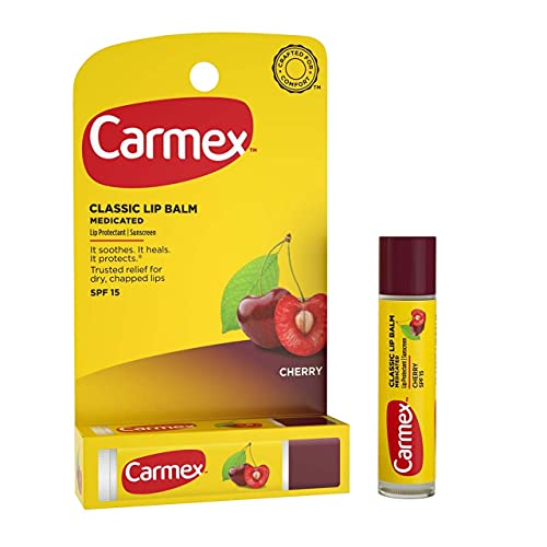 Carmex Cherry Flavor Moisturizing Lip Balm Stick SPF 15 by Carma Laboratories, Inc. (English Manual) von Carmex