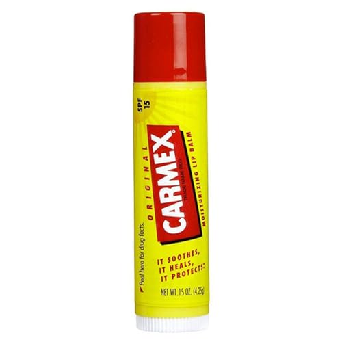 Carmex - Lip Moisturizing Click-Stick with Sunscreen SPF 15 Strawberry Flavor Balm - Lippen Pflegestift von Carmex