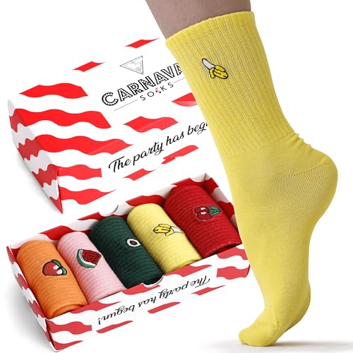 Carnaval Baumwollsocken, niedlich, bedruckt, modische Socken für Männer, Frauen und Kinder von Carnaval