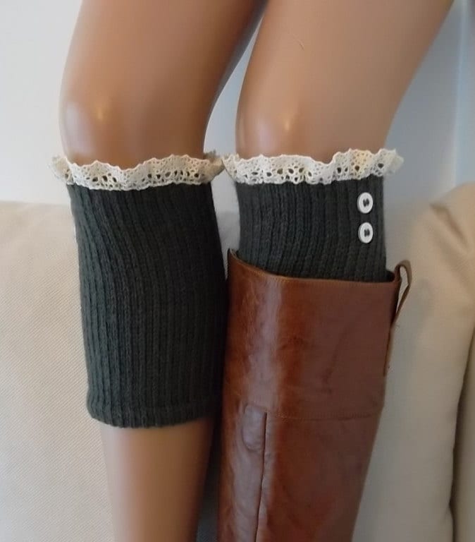 Einzigartige Geschenke Für Frau Personalisiertes Geschenk Frauen Stulpen Stricken Socken Winter Accessoires Sie Damenmode von CarnavalShop