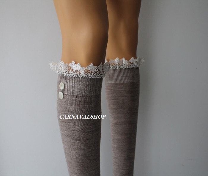 Einzigartige Geschenke Für Frau Personalisiertes Geschenk Frauen Stulpen Stricken Socken Winter Accessoires Sie Damenmode von CarnavalShop