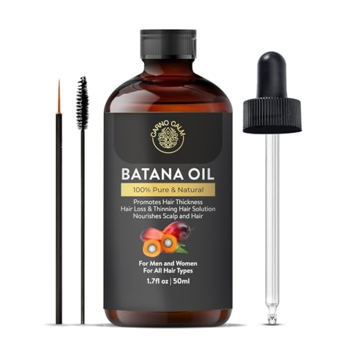 Carno Calm Batana|Ã|l für Haare | 100% reines und natürliches Batanaöl für Haare Hautfeuchtigkeitscreme Augenbrauen | Ideal für Männer und Frauen | 50 ml von Carno Calm