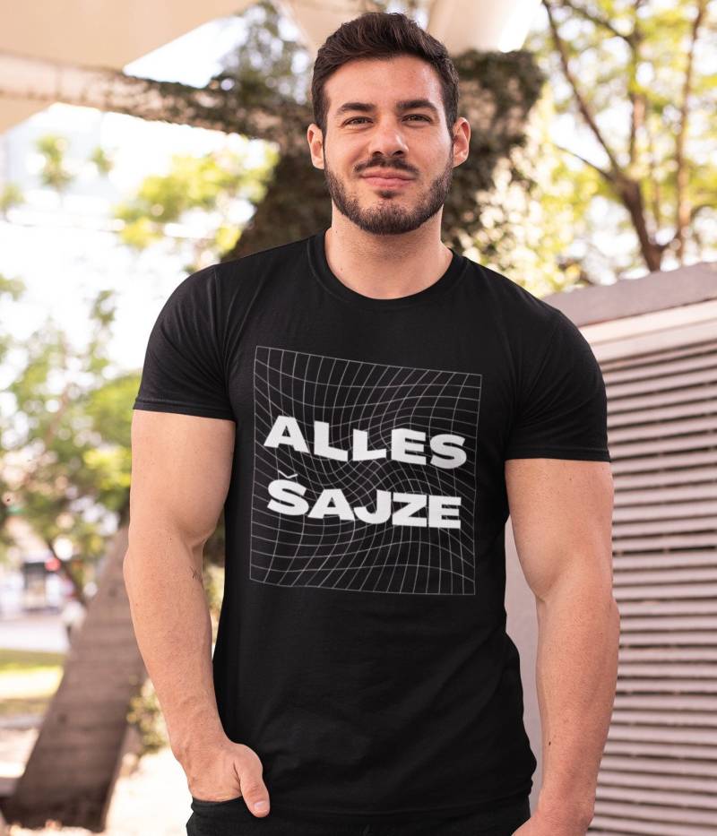 Alles Šajze Lustiges Balkan/Deutsch Spruch Geschenk Shirt Balkan Humor Unisex Alles Šajze Lustiges Balkan/Deutsch Spruch Geschenk Shirt Balkan Humor Unisex von CaroCloudStudio