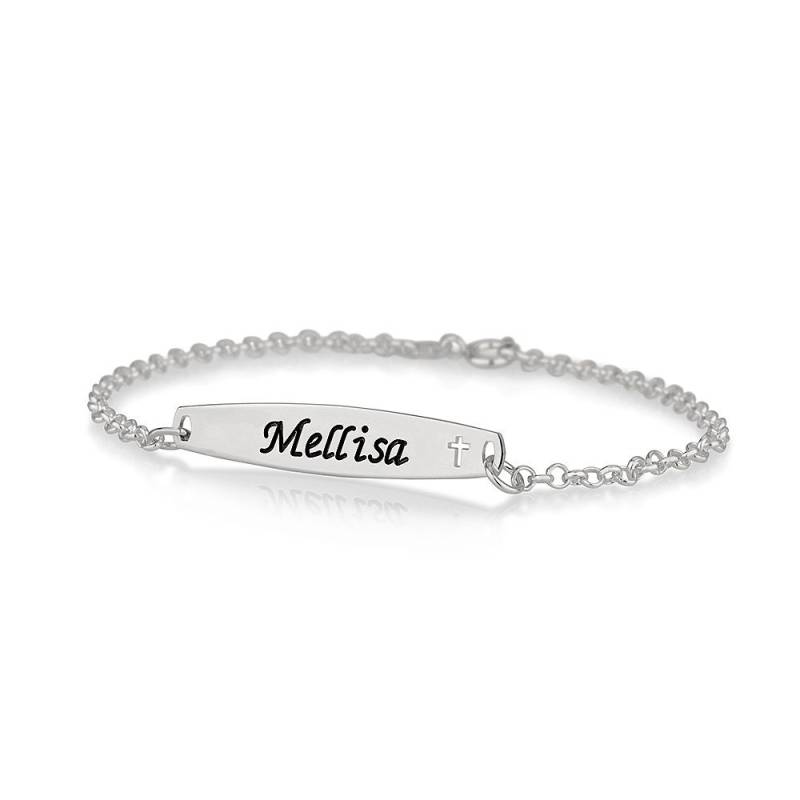 Handschrift Sterling Silber Bar Armband Personalisiertes Signatur Typenschild von CarolJewelryArt
