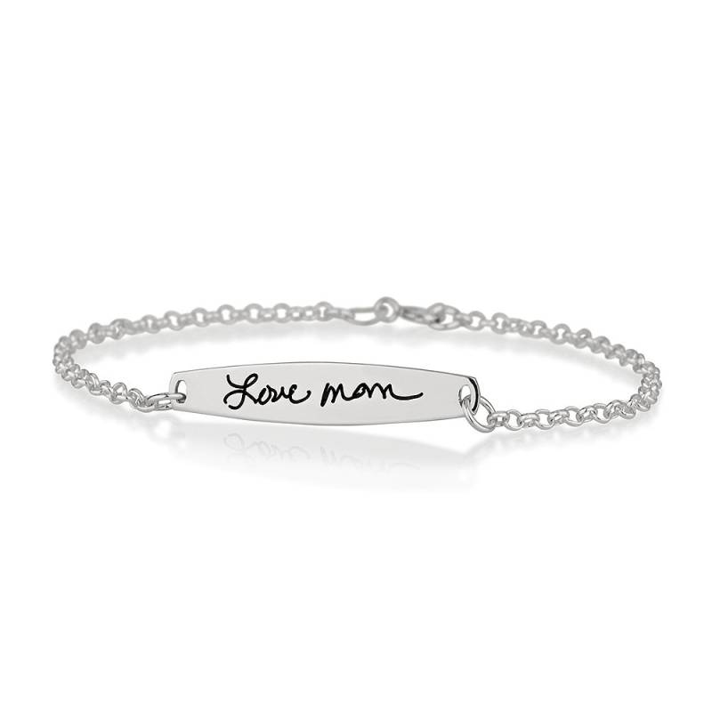 sterling Silber Handschrift Armband - Personalisierter Signature Schmuck von CarolJewelryArt