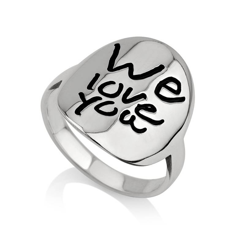 Handschrift Ring - Personalisierter Mit Deiner Persönlichen Unterschrift Signatur Schmuck von CarolJewelryArt