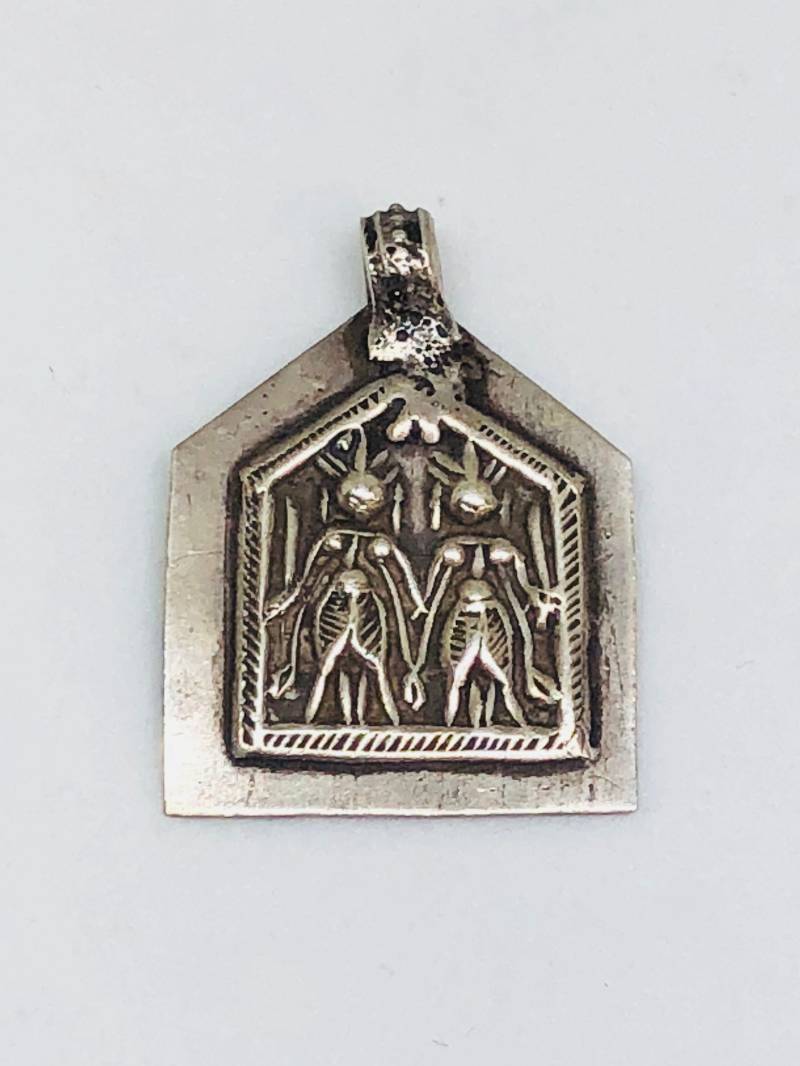 Vintage Silber Saint Baba Ramdev Anhänger Vintage Silber Saint Baba Ramdev Anhänger von CarolenaNericcio