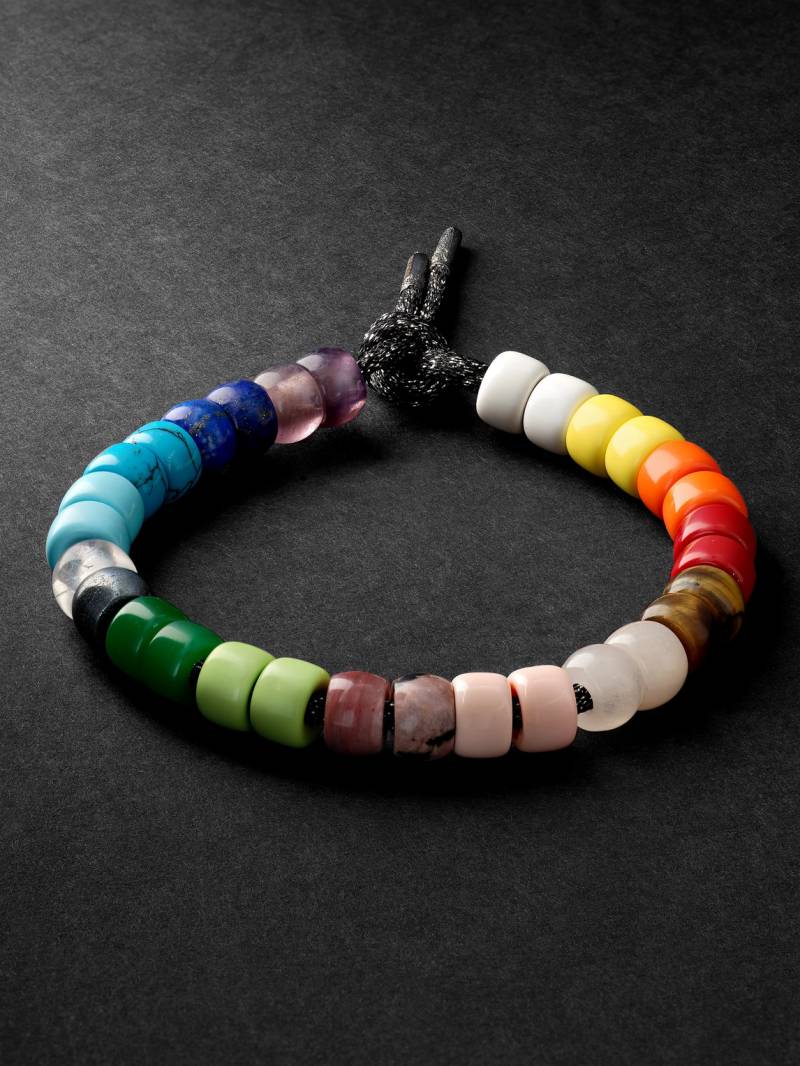 Carolina Bucci - Forte Beads Blackened Gold Multi-Stone Bracelet - Men - Multi von Carolina Bucci