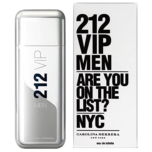 Carolina Herrera 212 Vip Eau de Toilette für Herren, Spray, 190 ml von Carolina Herrera