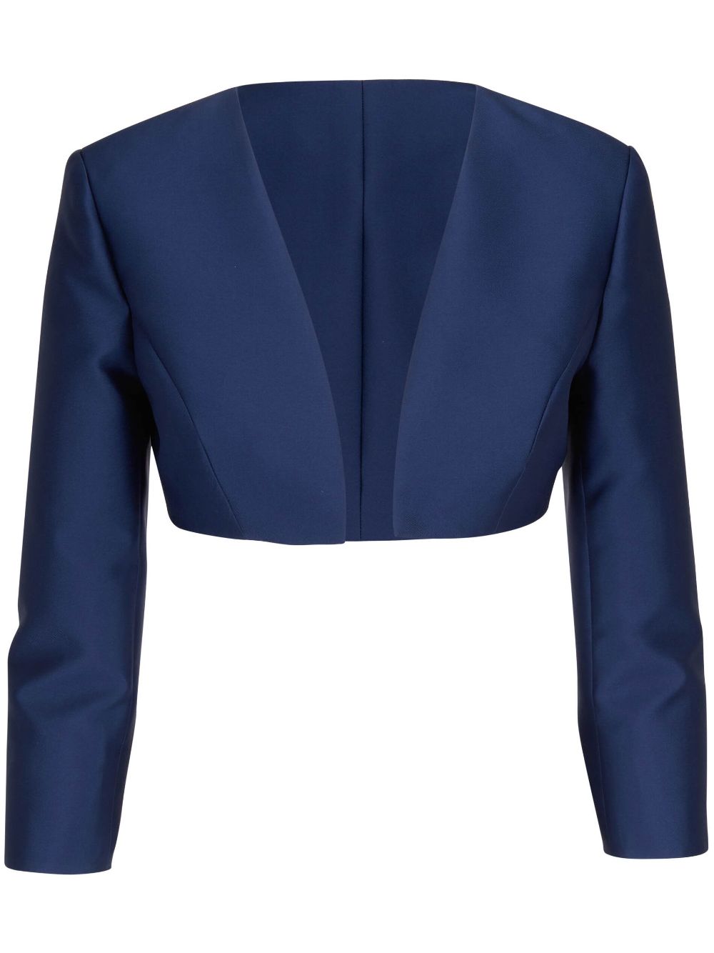 Carolina Herrera Cropped-Jacke mit langen Ärmeln - Blau von Carolina Herrera