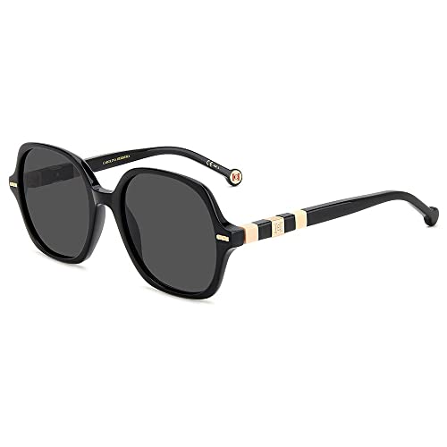 Carolina Herrera Damen Her 0106/S Sonnenbrille, schwarz (Black Nude), 70 von Carolina Herrera