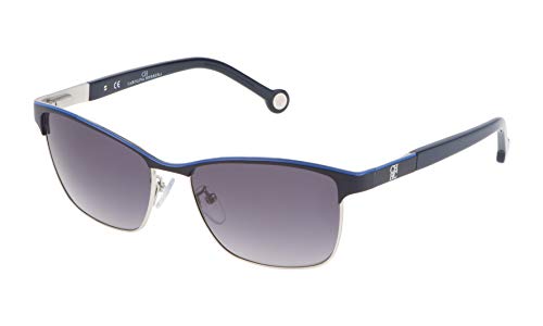 Carolina Herrera Damen SHE0695608PN Sonnenbrille, Blau (Azul), 56 von Carolina Herrera