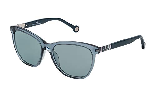 Carolina Herrera Damen SHE691549ABG Sonnenbrille, Blau (Azul), 54 von Carolina Herrera