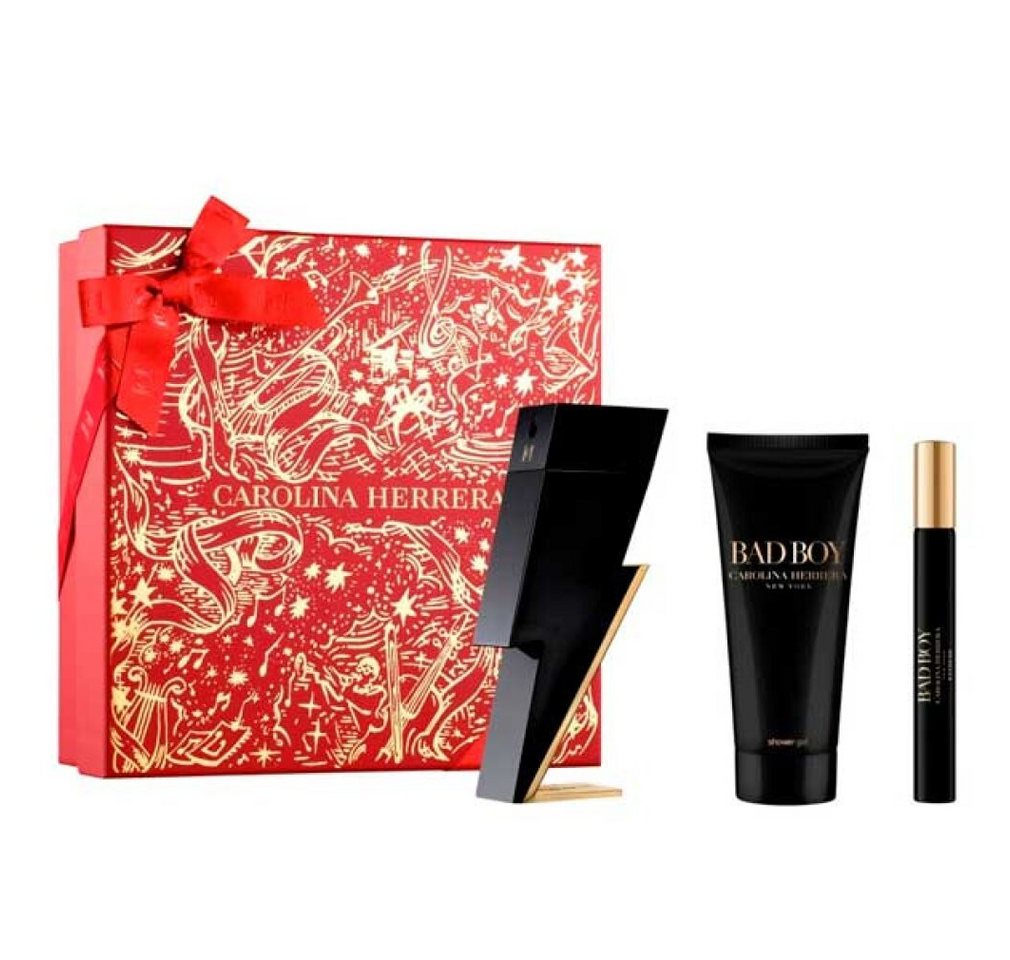 Carolina Herrera Duft-Set Bad Boy Edt Packung mit 100 ml und Geschenk von Carolina Herrera