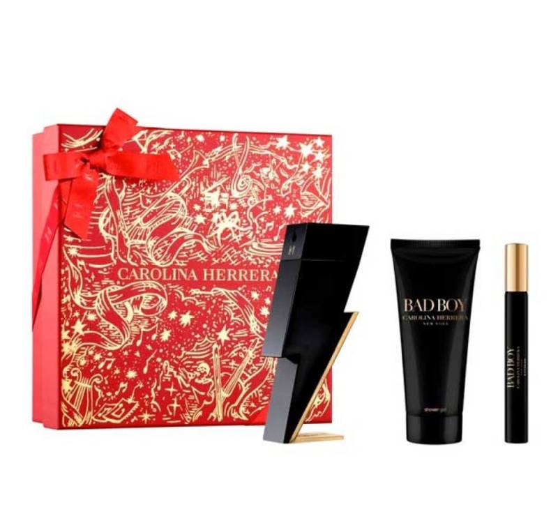 Carolina Herrera Duft-Set Bad Boy Edt Packung mit 100 ml und Geschenk von Carolina Herrera
