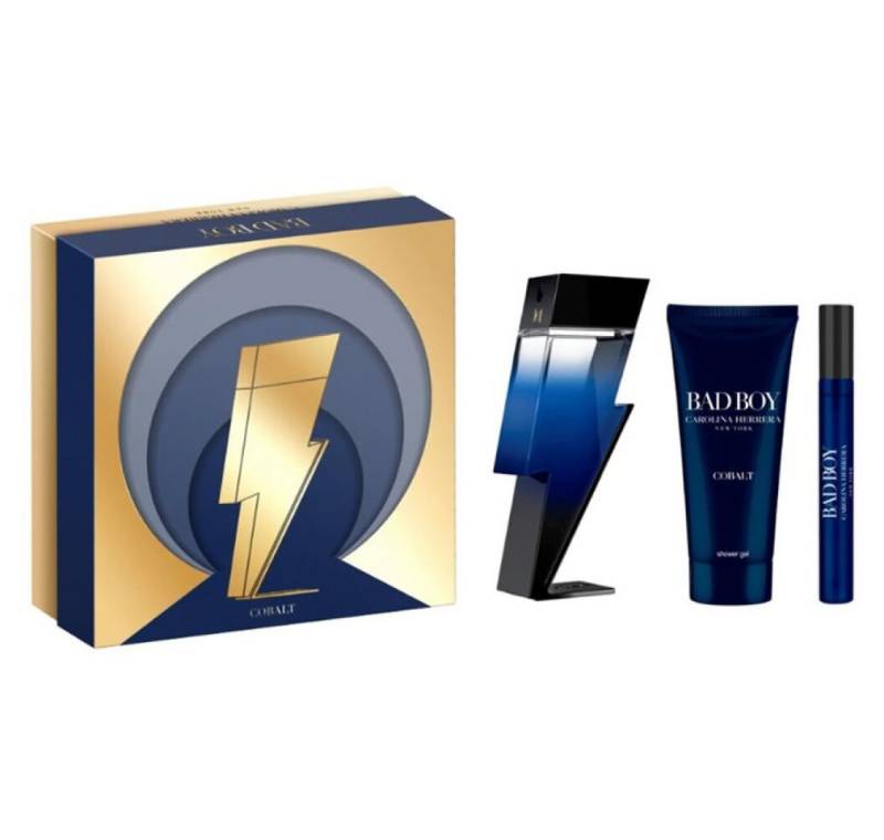 Carolina Herrera Eau de Parfum Bad Boy Cobalt EdP 100ml Christmas Set Carolina Herrera Eau de Parfum Bad Boy Cobalt EdP 100ml Christmas Set von Carolina Herrera