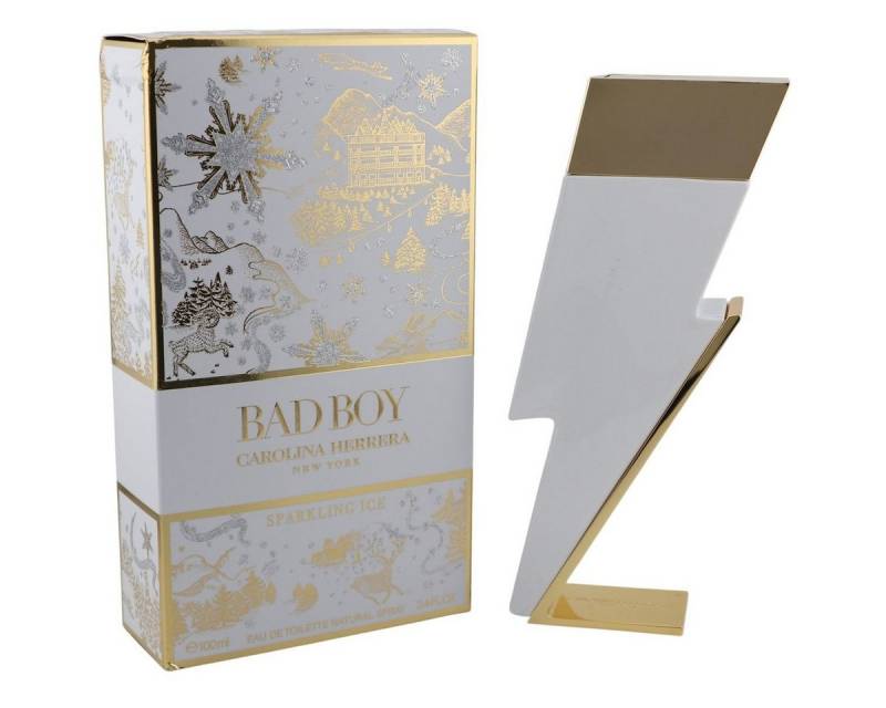 Carolina Herrera Eau de Toilette Carolina Herrera Bad Boy Sparkling Ice 100 ml Eau Toilette Spray 2024 von Carolina Herrera