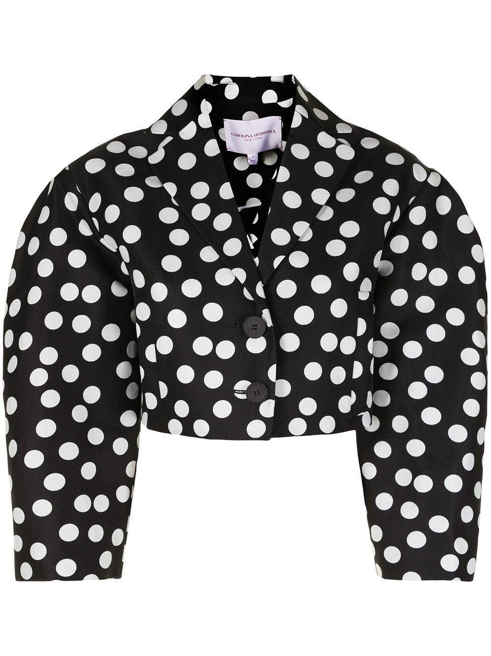 Carolina Herrera Jacke mit Polka Dots - Schwarz von Carolina Herrera