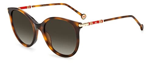 Carolina Herrera Unisex Ch 0024/s Sunglasses, 05L/HA Havana 2, 55 von Carolina Herrera