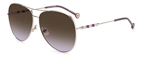 Carolina Herrera Unisex Ch 0034/s Sunglasses, 3YG/QR Light Gold, 64 von Carolina Herrera